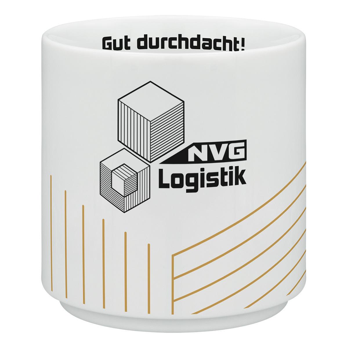 SND Porzellanbecher Hamburg ohne Henkel(Made in EU)