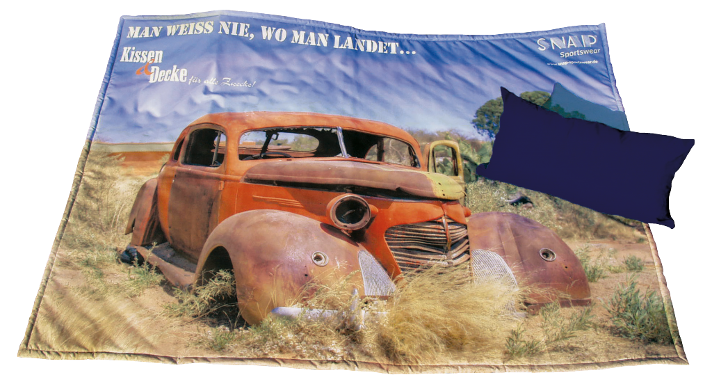 Kissen & Decke  "2 in 1"