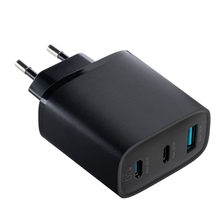 USB Ladegerät GaN 3-Port REEVES-LIMA 65 Watt