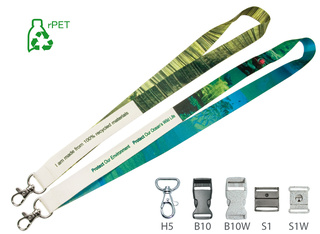 rPET-Heißtransferlanyard