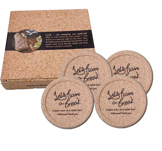 Korkuntersetzerset Malibu