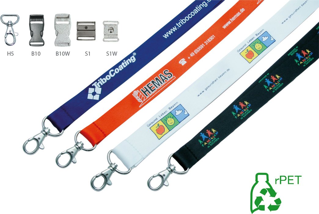 rPET Schmeichelweich mit konturscharfem Siebdruck