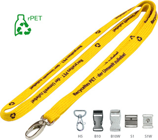 Schlauchware aus recyceltem Polyester (rPET)