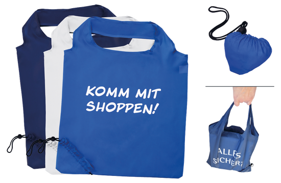 Faltbare rPET Einkaufstasche Hamburg