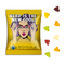 Fruchtgummi Standardformen, ca. 70 x 90 mm, 15 g, Standard-Folie weiß - Fahrradfahrer