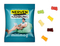 Fruchtgummi Standardformen, ca. 70 x 90 mm, 15 g, Standard-Folie weiß - Motorrad