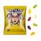 Fruchtgummi Standardformen, ca. 70 x 90 mm, 15 g, weiße kompostierbare Folie - Auto
