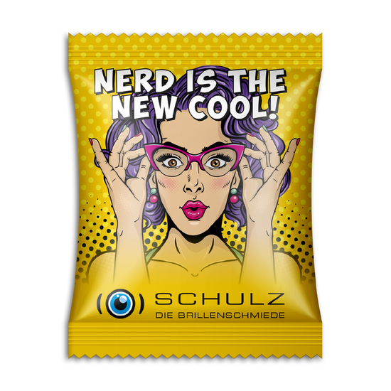 Fruchtgummi Standardformen, ca. 70 x 90 mm, 15 g, Cyclepaper weiß - Fahrradfahrer