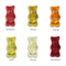 BigBär im Flowpack, ca. 45 x 90 mm, 10 g, CyclePaper weiß -