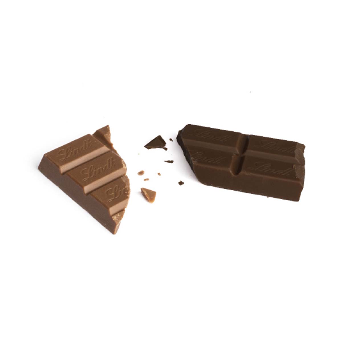 Lindt Schokoladentafel in Mailingmappe, ca. 163 x 80 x 12 mm, 100 g,  - Zartbitterschokolade
