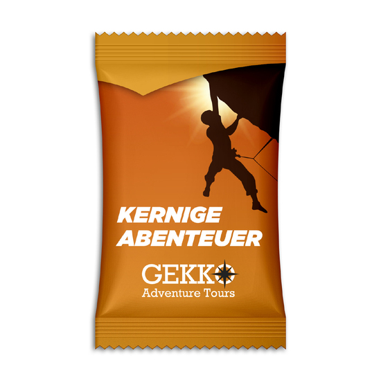 Seeberger Cashewkerne, ca. 60 x 100 mm, 10 g, Papier/PE-Verbundfolie weiß -