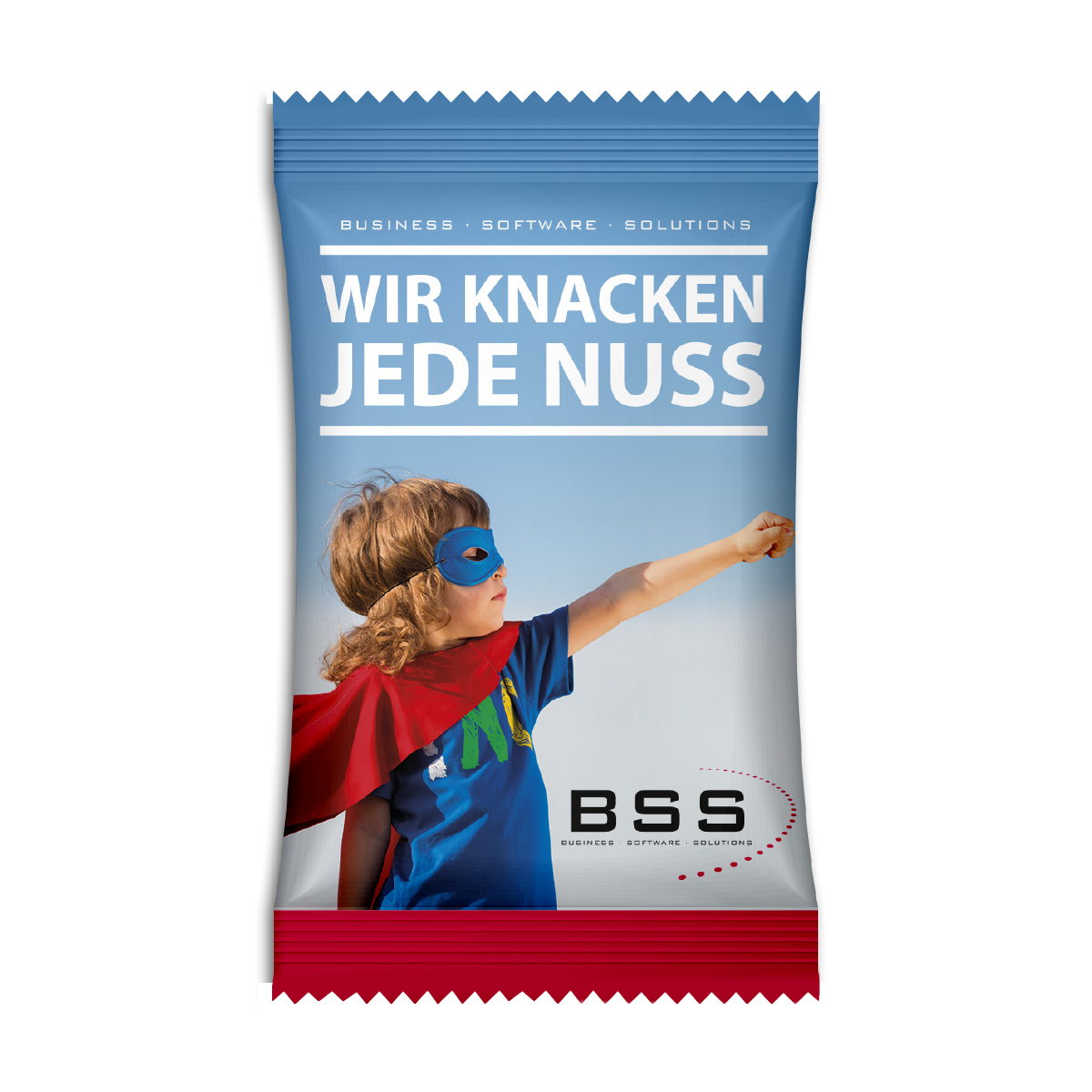 Geröstete Erdnüsse, ca. 60 x 100 mm, 10 g, Cyclepaper weiß -