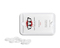 B2Box, ca. 105 x 66 x 8,5 mm, 22 g, weiß -