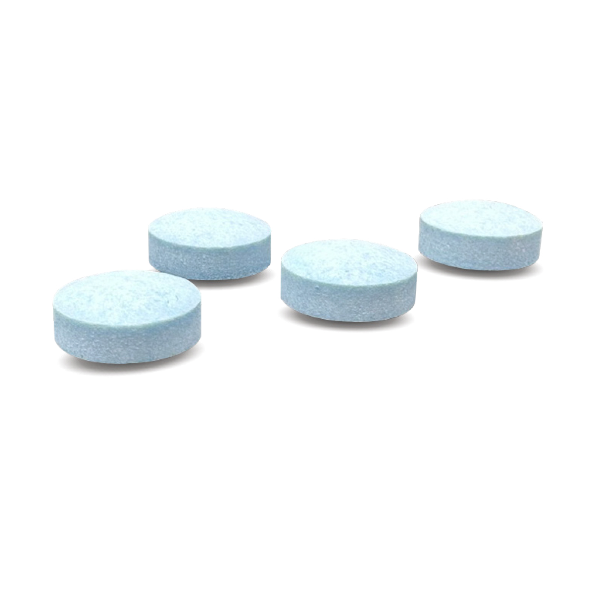 Mini Nostalgiedose, ca. 59 x 46 x 18,5 mm, 20 g, weiß - Koffeinbonbons Pfefferminz