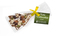 Schoko Christmas Tree, ca. 200 x 90 mm, 30 g, Gelbe Schleife - Vollmilchschokolade (Topping Nüsse)