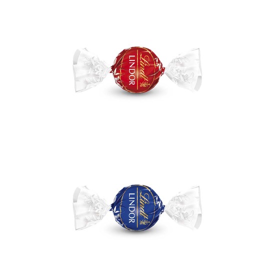 Geschenk Mini-Palette klein, ca. 60 x 40 x 54 mm, 25 g,  - Lindor Kugeln