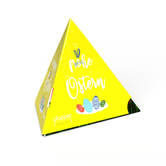 Lindt Osternest in Pyramidenbox, ca. 120 x 120 x 120 mm, 35 g,  -