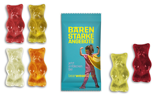 BigBär im Flowpack 10 g  Standard-Folie transparent