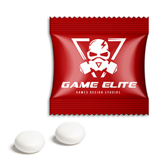 Double mentos 5,6 g mentos Mint Standard-Folie transparent