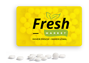 MintCard 7 g  gelb-transparent