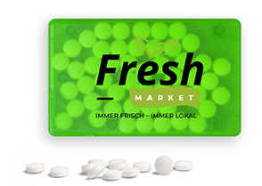 MintCard 7 g  grün-transparent