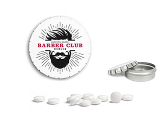 Mini Clic Clac Box 20 g zuckerhaltige Pfefferminztabletten weiß