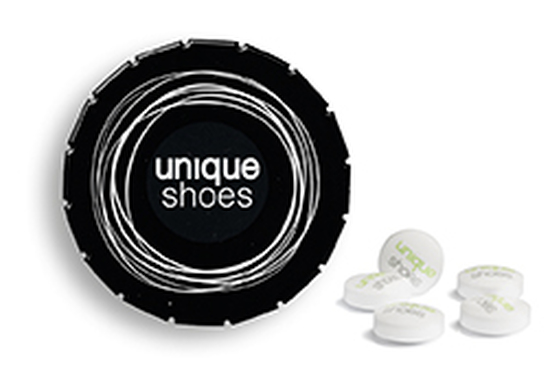 Super Mini Clic Clac Box 12 g Sweetprints Pfefferminz schwarz