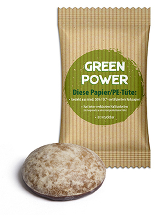 Mini Contrella im Werbetütchen 12,5 g  Papier/PE-Verbundfolie weiß