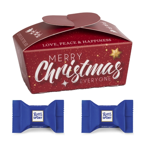 Xmas Ballotin 16 g Ritter Sport: Edelnugat