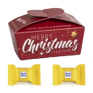 Xmas Ballotin 16 g Ritter Sport: Schoko Crisp