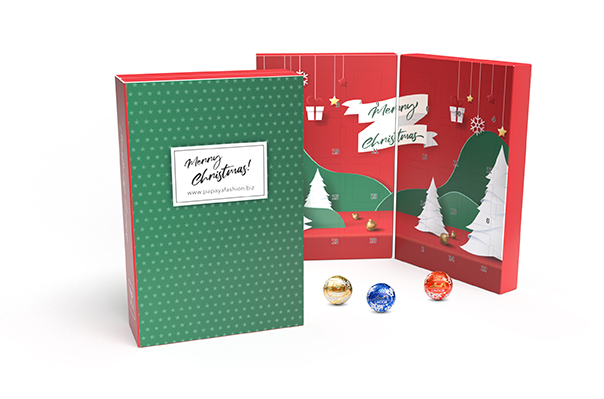 Lindt Lindor Adventskalender "Buch" Eco 115 g