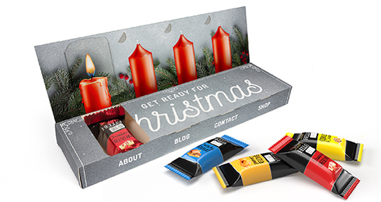 Lindt HELLO Mini "Adventsbox To Go" Eco 40 g