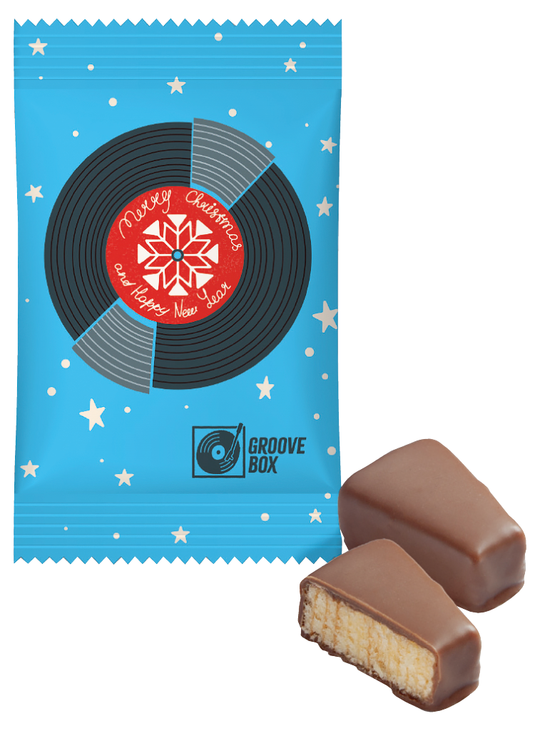 Baumkuchenspitzen im Werbetütchen