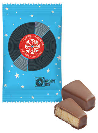 Baumkuchenspitzen im Werbetütchen