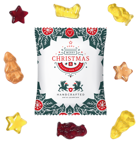 Fruchtgummi Vegan Weihnachtsedition