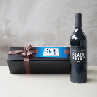 Black Print in edler Geschenkbox 750 g  Braune Schleife