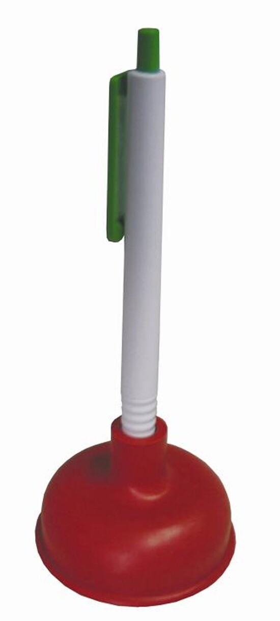 Kugelschreiberständer Sanitär