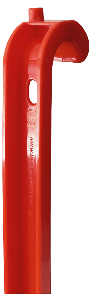 Schuhanzieher + Feuermelderknopf "Testhornet"