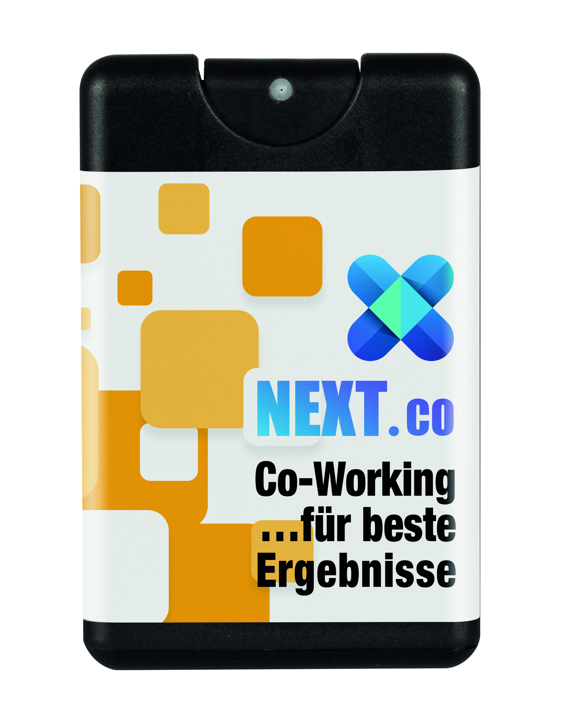 16 ml Spray Card mit Handreinigungsspray