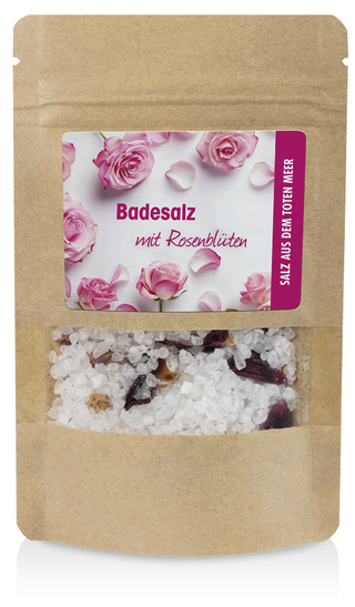 Badesalz PUR, 30 g in ZIP-Tasche mit 4c Etikett