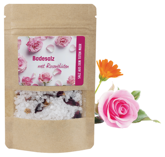 ZIP-Tasche mit Badesalz 30 g