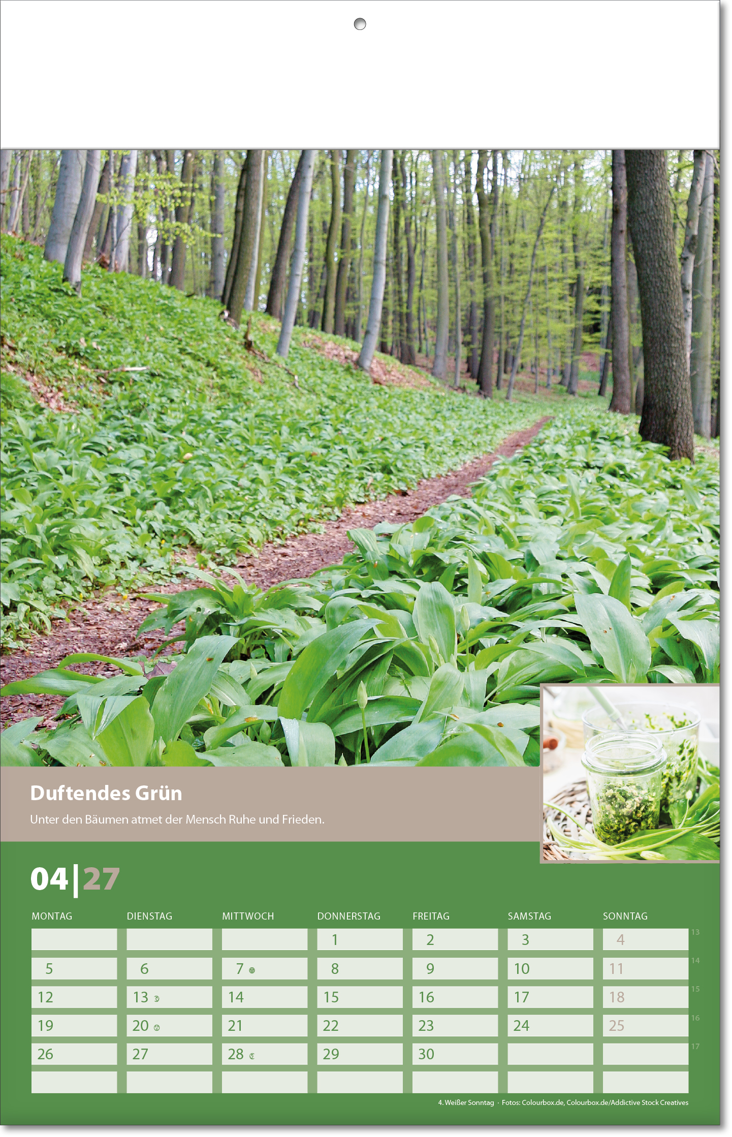 Bildkalender Landlaune, Fälzel