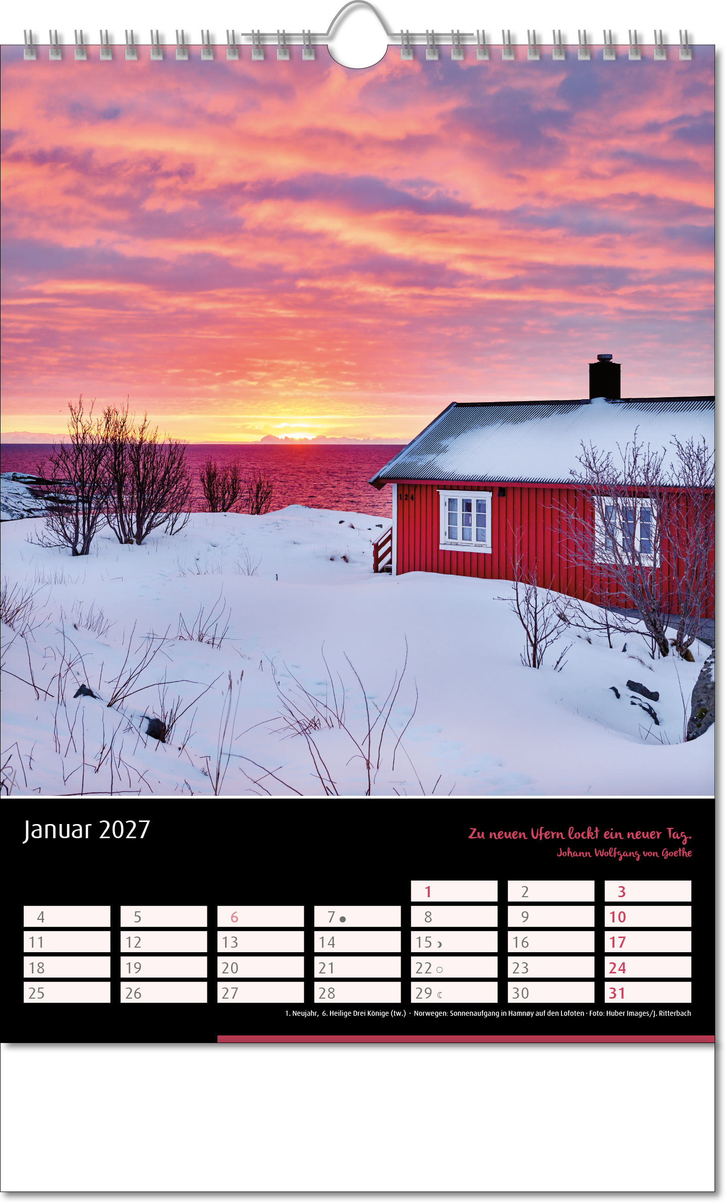 Bildkalender Emotion, Wire