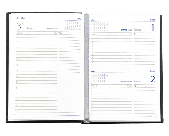 Taschenbuch Tag, Slinky dunkelblau