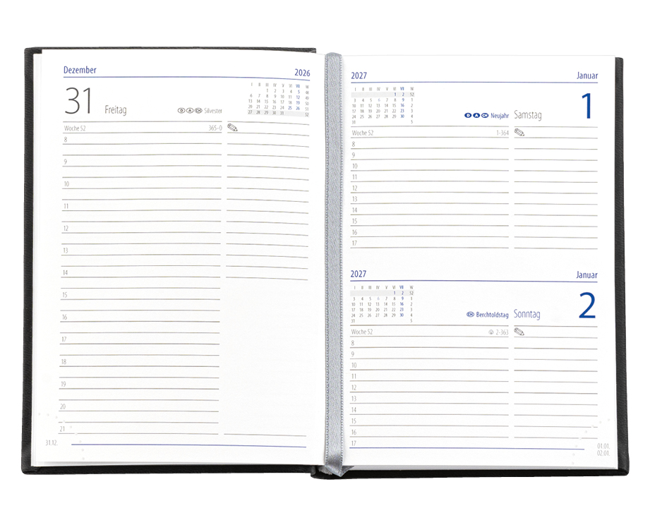 Taschenbuch Tag, Magic rot