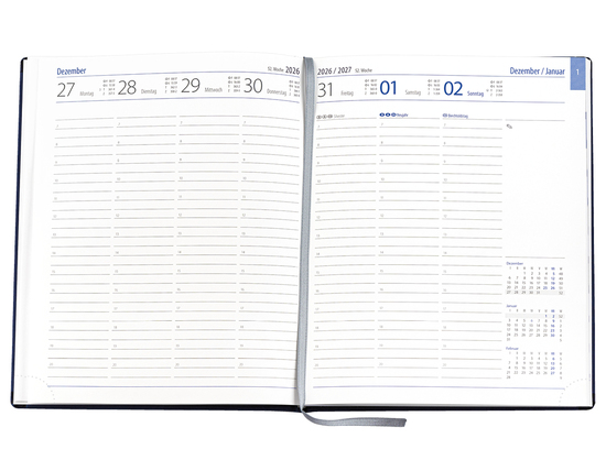 Wochenkalender Manager D, Fashion dunkelblau