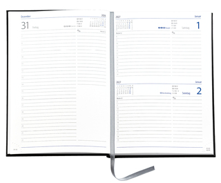 Buchkalender Trend Chefkalender D, Slinky schwarz
