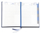 Buchkalender Daily Chefkalender Register INT, Balacron schwarz