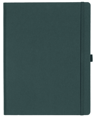 Notizbuch Style Large im Format 19x25cm, Inhalt blanco, Einband Fancy in der Farbe Graphite