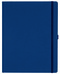 Notizbuch Style Large im Format 19x25cm, Inhalt blanco, Einband Fancy in der Farbe Royal Blue
